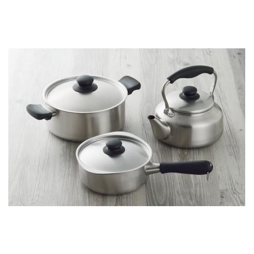 ふるさと納税 雑貨・日用品 新潟県 燕市 柳宗理デザイン キッチン3点セット FC045013の画像