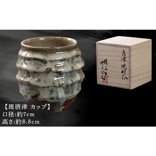 ふるさと納税 陶磁器・漆器・ガラス 佐賀県 唐津市 唐津焼 鏡山窯 井上公之作 カップ 斑唐津 焼酎 酒器 フリーカップ_2