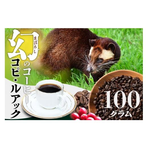 ふるさと納税 愛知県 知立市 [No.40-0705]幻のコーヒー コピ・ルアック[豆のまま] 豆のまま