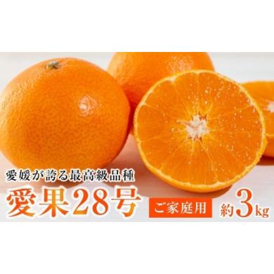 ふるさと納税 果物類 みかん 愛媛県 松山市 2026年12月上旬から順次発送 愛媛が誇る最高級品種 愛果28号 ご家庭用 3kg (10-15個前後) あいか ご家庭用 みか…