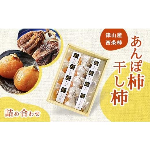ふるさと納税 乾物 岡山県 津山市 津山産西条柿の「あんぽ柿・干し柿」 詰め合わせ_柿 西条柿 カキ かき スイーツ あんぽ柿 干柿 干し柿 ドライフルーツ 詰め…
