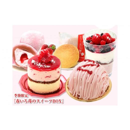 ふるさと納税 ケーキ・カステラ 北海道 新ひだか町 3月中旬から発送 春限定 苺の5種スイーツセット 北海道・新ひだか町のオリジナルスイーツ 予約商品 春限…