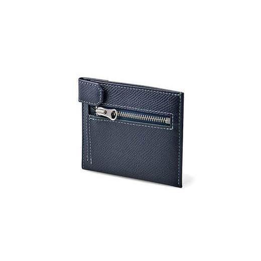 ふるさと納税 財布 兵庫県 豊岡市 BAGGEX 豊岡製 レザースマートウォレット 35-0174(ネイビー) ネイビー