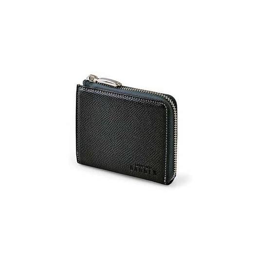 ふるさと納税 財布 兵庫県 豊岡市 BAGGEX 豊岡製 レザーミニ財布(L字ファスナータイプ) 35-0176(ブラック) ブラック