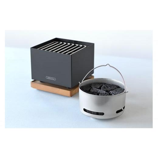 ふるさと納税 アウトドアグッズ 新潟県 三条市  APELUCA 卓上グリル TABLETOP GRILL キャンプ用品 アウトドア用品 テーブルトップグリル (アペルカ) 044P004の画像