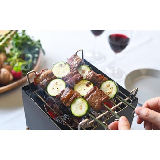 ふるさと納税 アウトドアグッズ 新潟県 三条市  APELUCA 卓上グリル TABLETOP GRILL キャンプ用品 アウトドア用品 テーブルトップグリル (アペルカ) 044P004の画像