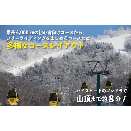 ふるさと納税 北海道 旭川市 カムイスキーリンクス：シニア１日券（お一人様分）・非売品特製キーホルダー付き 