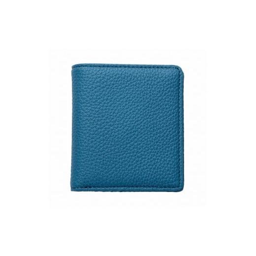 ふるさと納税 財布 兵庫県 豊岡市 豊岡財布 2つ折りカード財布 ドイツシュリンク ジーンブルー ジーンブルー