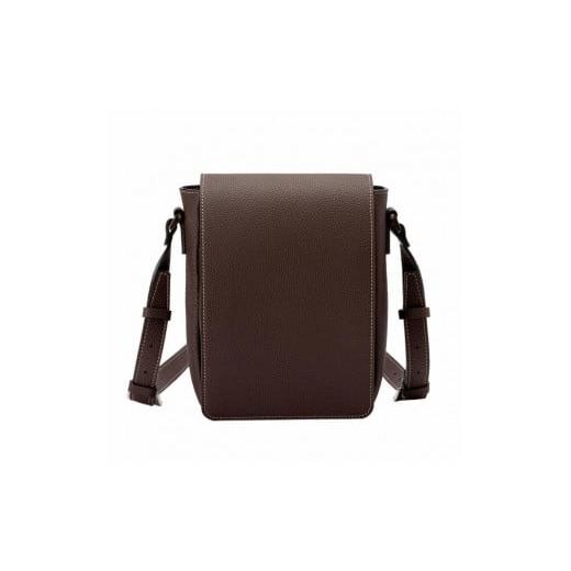 ふるさと納税 カバン ショルダーバッグ 兵庫県 豊岡市 豊岡鞄 かぶせショルダーバッグ A5縦 ドイツシュリンク (チョコ) チョコ