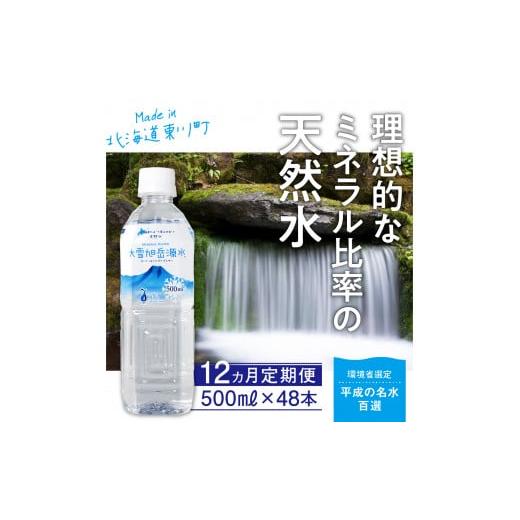 ふるさと納税 北海道 東川町 「大雪旭岳源水」（500ml×48本）×12か月｜furusatochoice｜02