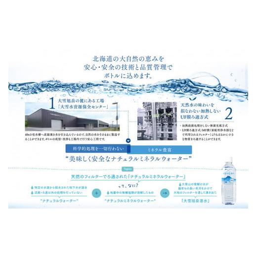 ふるさと納税 北海道 東川町 「大雪旭岳源水」（500ml×48本）×12か月｜furusatochoice｜04