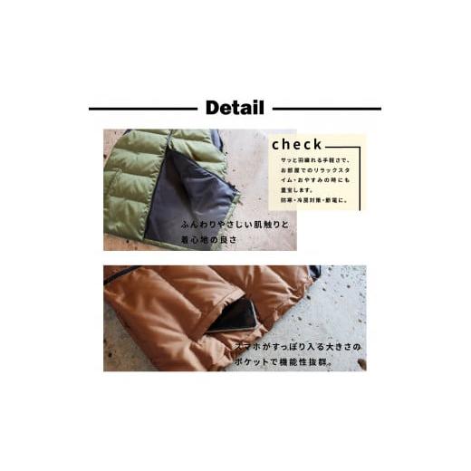 ふるさと納税 山梨県 富士吉田市 高品質 ダウンベスト（薄手）レディース 日本製 Mind 羽毛 XLサイズ ネイビー 薄手 ネイビー