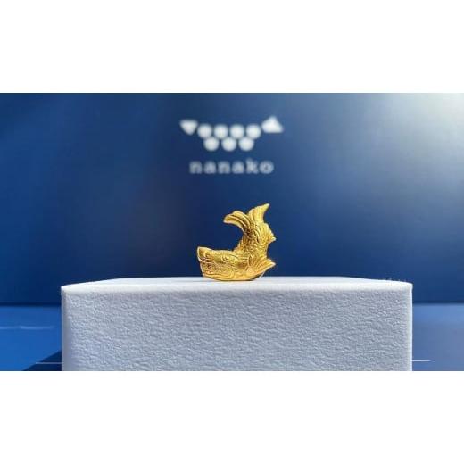 ふるさと納税 伝統技術 愛知県 名古屋市 尾張名古屋は城でもつ “金のシャチホコ” nanako ピンズの画像