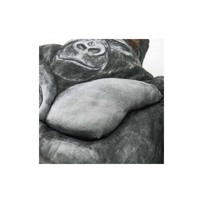 ふるさと納税 愛知県 名古屋市 東山動植物園オリジナル　　　　　　　　　　　　　　　　　イケメンゴリラ〈シャバーニ〉腕枕クッション 