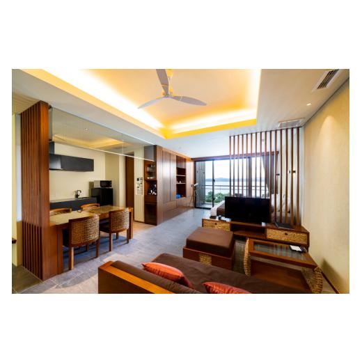 ふるさと納税 沖縄県 今帰仁村 オーシャンビュースイートに泊まる1泊2日2名様　夕朝食付きプラン（アウェイ沖縄古宇利島リゾート）