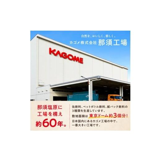 ふるさと納税 野菜類 ジュース 栃木県 那須塩原市  定期便3ヵ月 カゴメ 野菜生活100(オリジナル)720ml PET×15本 1ケース 毎月届く 3ヵ月 3回コース ns001-00…の画像