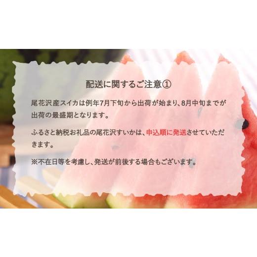 ふるさと納税 山形県 尾花沢市 先行予約 尾花沢産小玉スイカ (約2~4kg)×2玉 7月中旬〜8月上旬頃発送 令和6年産 2024年産 観光物産 kb-sukxx2-7b｜furusatochoice｜07