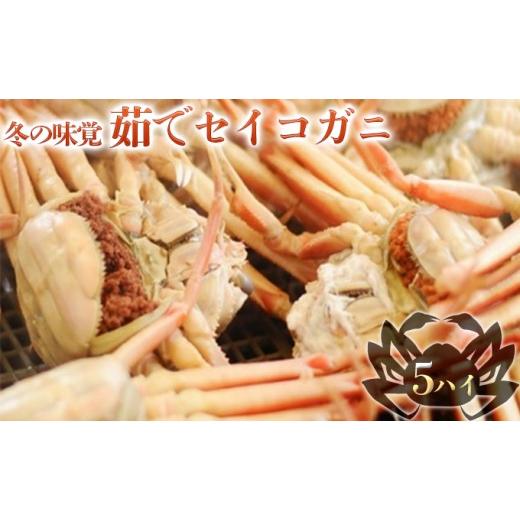 ふるさと納税 カニ ずわいガニ 福井県 若狭町 お歳暮 茹で セイコガニ メス 5杯 セット 詰め合わせ 冬の味覚 カニ 蟹 かに 茹でカニ せいこ蟹 カニセット 魚介…