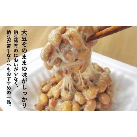 ふるさと納税 加工品等 納豆 福岡県 糸島市  糸島育ち 百笑 納豆 20パック 《糸島》 百笑屋 ABF013の画像