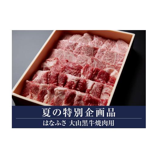 ふるさと納税 牛肉 焼肉・バーベキュー 鳥取県 大山町 30-C22 大山黒牛焼肉用(大山ブランド会)