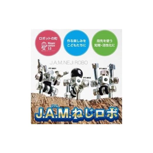 ふるさと納税 雑貨・日用品 玩具 福島県 南相馬市 J.A.M.ねじロボ3体セット(コレクションBOX付き) | 大人のホビー 自由研究 おもちゃ フィギュア ねじで作るロ…_1
