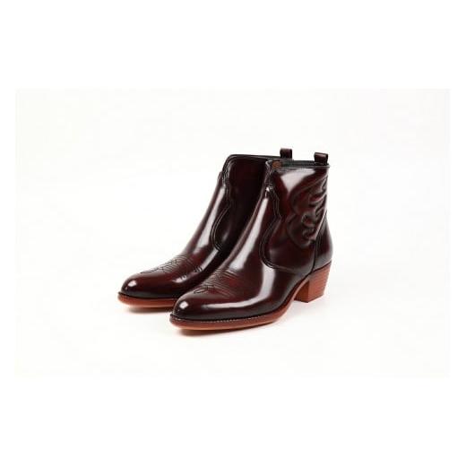 ふるさと納税 ファッション 靴 東京都 台東区 Made in JAPAN 本革ウエスタンブーツ日本製 (サイズ:26.5cm カラー:ワイン) サイズ:26.5cm カラー:ワイン