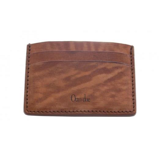 ふるさと納税 小物 東京都 台東区 カードケース イタリア産ホースレザー使用 CULATTA ユーズド加工 (カラー:キャメル) キャメル