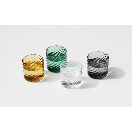 ふるさと納税 雑貨・日用品 グラス 福岡県 宗像市 TOUMEI カラフル4色セット カジュアル\u0026華やかなグラス Mold kop_HA0922_1
