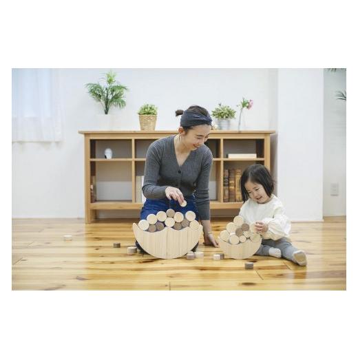 ふるさと納税 雑貨・日用品 玩具 兵庫県 神戸市 桧のおもちゃ アイコニー バランスセット IKONIH Balance Setの画像