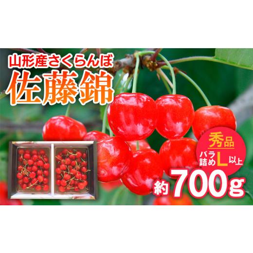 ふるさと納税 果物類 さくらんぼ 山形県 山形市 さくらんぼ 佐藤錦 バラ詰め L以上 約700g 令和9年産先行予約 FS25-716 くだもの 果物 フルーツ 山形 山形県 …