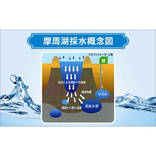 ふるさと納税 北海道 弟子屈町 1156.定期便 4回 摩周湖の天然水（非加熱製法） 500ml×24本 計96本 硬度 18.1mg／L ミネラルウォーター 飲料水 軟水 非加熱 弱…｜furusatochoice｜06