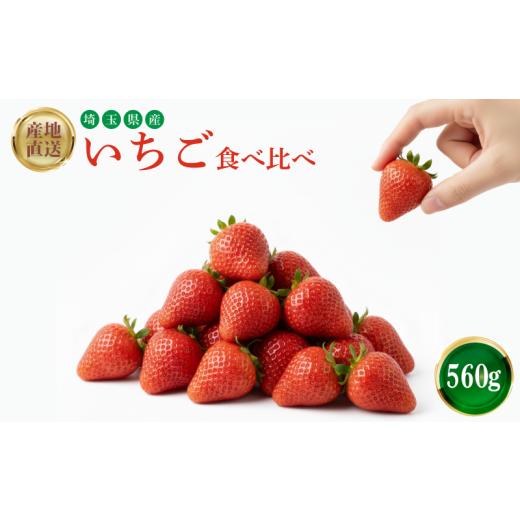 ふるさと納税 いちご 埼玉県 羽生市 いちご 食べ比べ 予約受付 560g 苺 イチゴ ストロベリー かおり野 よつぼし 紅ほっぺ 恋みのり おいCベリー strawberry 産…