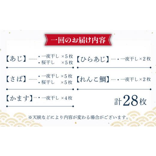 ふるさと納税 長崎県 長崎市 【6回定期便】【訳あり】28枚入り 干物セット「長崎蚊焼干し」規格外 不揃い ＜ベアーフーズ水産食品センター＞ [LFC022]｜furusatochoice｜08