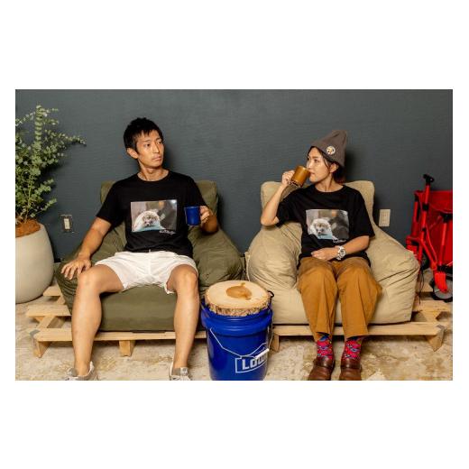 ふるさと納税 コーヒー コーヒー豆 兵庫県 川西市 No.155 「SHIOCUBcoffee」自家焙煎コーヒー＆なかよしTシャツ2枚セットの画像
