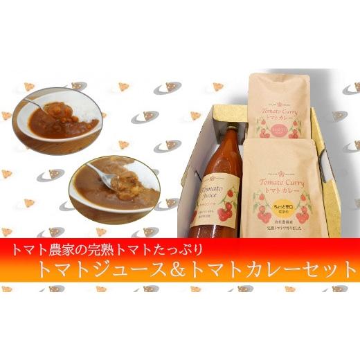 ふるさと納税 埼玉県 伊奈町 完熟トマトたっぷり!トマト農家のトマトジュース＆カレーセット レトルトカレー 果汁100％ 濃厚 トマトジュース トマトジュース トマトカレー