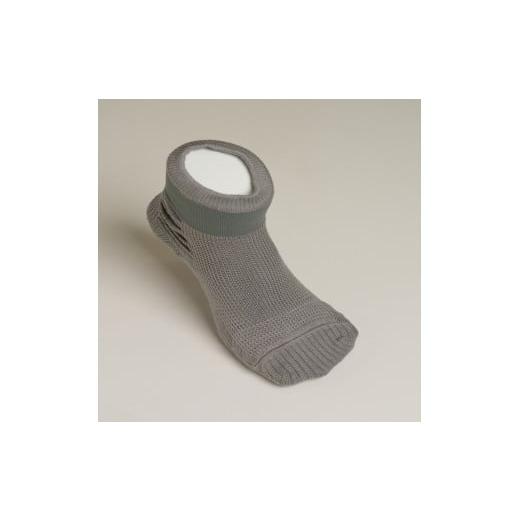 ふるさと納税 小物 広島県 東広島市 転倒予防くつ下どんどんウォーク2足組 グレー 25〜26cm 25〜26cm