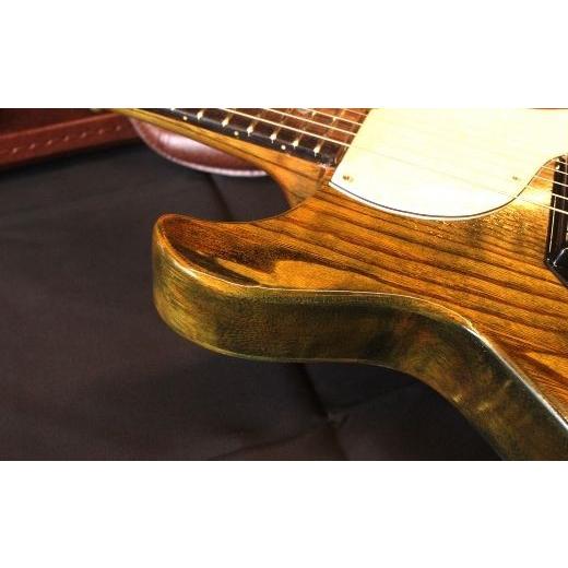 ふるさと納税 楽器 ギター・ベースギター 徳島県 海陽町 ギター レスポール ジュニア 型 Les Paul Junior 桐 藍染 ハンドメイド |  | 03