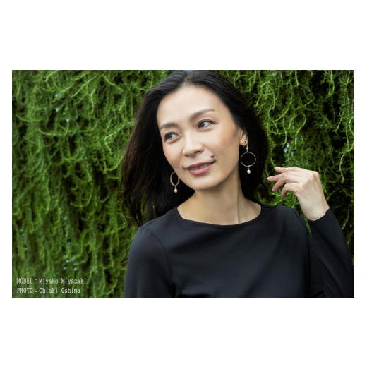 ふるさと納税 イヤリング 熊本県 小国町 KALCANO 小国杉ジュエリー michikake -みちかけ イヤリング ジュエリー jewelry アクセサリー レディース 熊本 阿蘇…_1