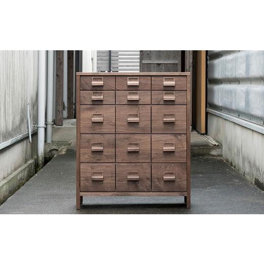 ふるさと納税 木工品・竹工品 佐賀県 佐賀市 ノステラ80ドロワー WN 諸富家具 ：C550-002の画像