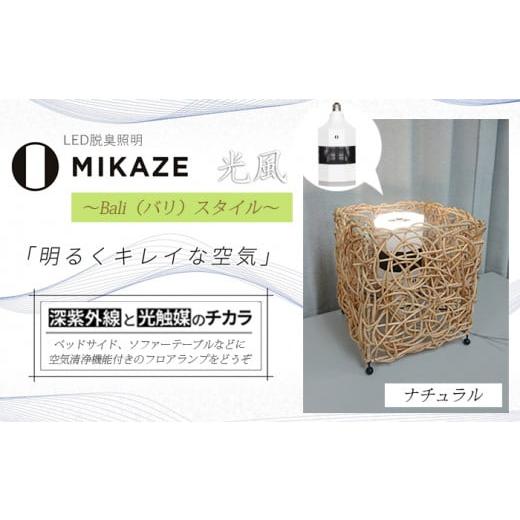 ふるさと納税 照明関連 埼玉県 羽生市 LED 電球 空気清浄機 電球色 アジアンテイスト ナチュラル おしゃれ 脱臭 除菌 ウイルス除去 人感センサー トイレ消臭 M…の画像