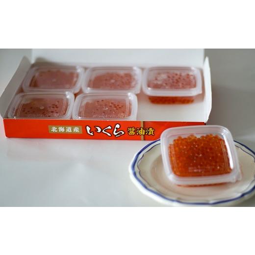 ふるさと納税 いくら 北海道 浦河町 小分けで便利 鮭いくら醤油漬(70g×12) 02-1059の画像