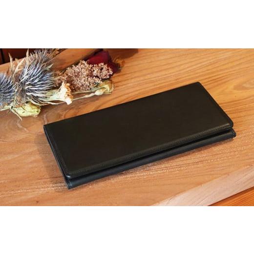 ふるさと納税 財布 鳥取県 南部町 DR05W 本革製札入れ カラー:ワイン カラー:ワイン