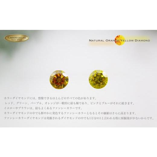ふるさと納税 アクセサリー ネックレス 山梨県 富士吉田市 ナチュラルイエローダイヤモンド トゥインクルストーンペンダント プラチナ circle ネックレス ダイ…_3