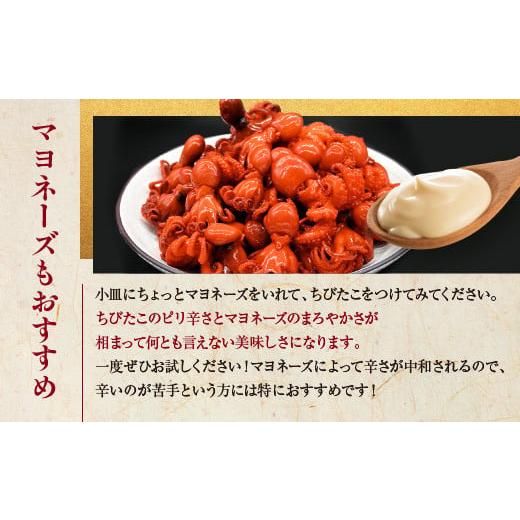 ふるさと納税 タコ 茨城県 大洗町 味付けチビたこ からし風味 800g