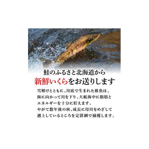 ふるさと納税 いくら 北海道 石狩市 北海道産 秋鮭いくら(醤油漬け130g×2)の画像