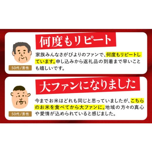 ふるさと納税 米 さがびより 佐賀県 江北町  全3回定期便 さがびより 白米 10kg ( 5kg×2袋 ) 五つ星お米マイスター厳選 HBL041 特A評価 特A 佐賀 ブランド米 …の画像