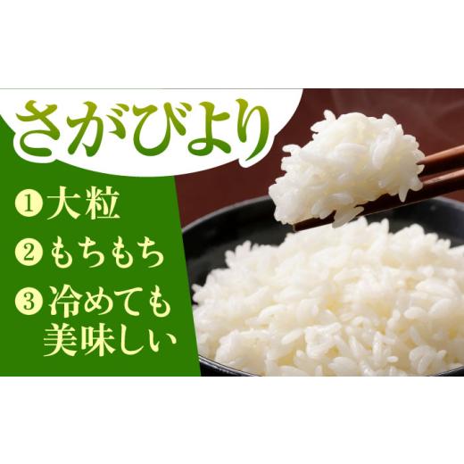 ふるさと納税 米 さがびより 佐賀県 江北町  全3回定期便 さがびより 白米 10kg ( 5kg×2袋 ) 五つ星お米マイスター厳選 HBL041 特A評価 特A 佐賀 ブランド米 …の画像
