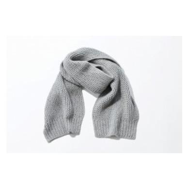 ふるさと納税 小物 ストール・マフラー 宮城県 気仙沼市 グレー 気仙沼ニッティング カシミヤストール 気仙沼ニッティング 宮城県 気仙沼市 20563312-5 グレ…