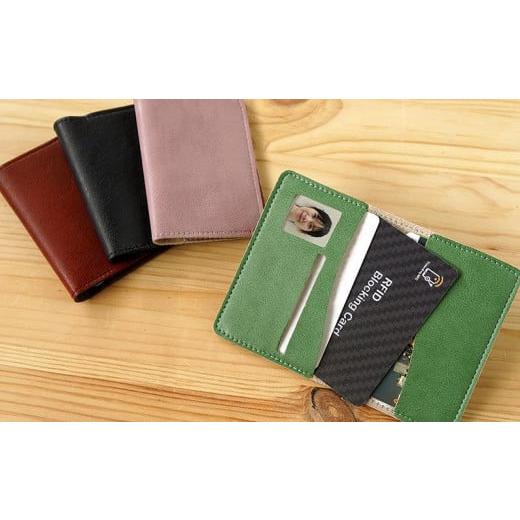 ふるさと納税 小物 兵庫県 神戸市 職人手作り マイナンバーカードケース スキミング防止カード付きMYNOC(ダークレッド) 02.ダークレッド