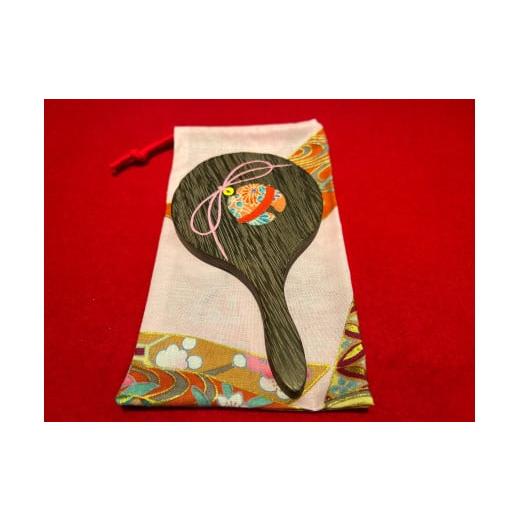 ふるさと納税 雑貨・日用品 東京都 台東区 箱長 手鏡(小) (柄:鈴) 鈴